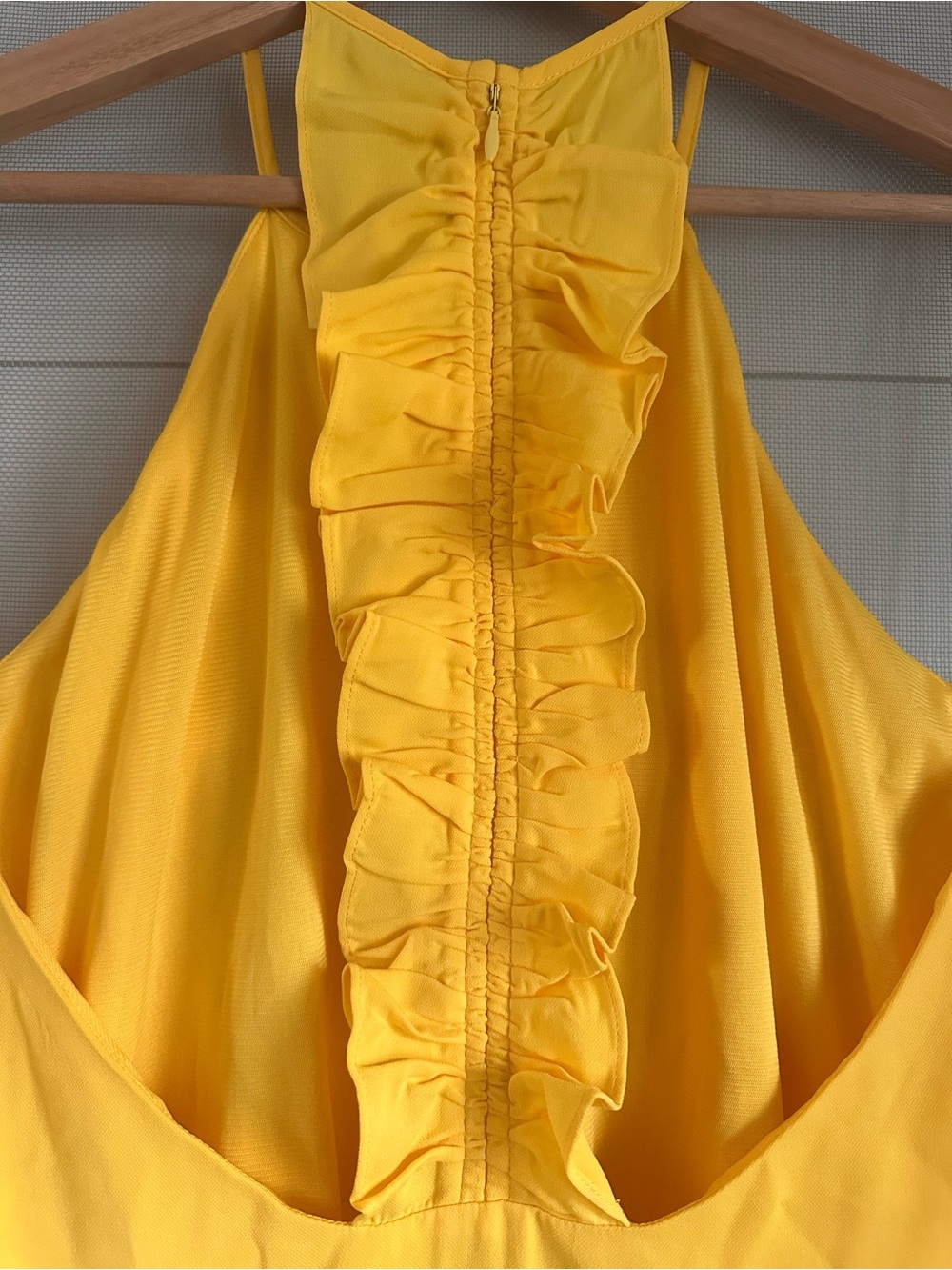 Dainty Hooligan Bright Yellow Halter Camisole
